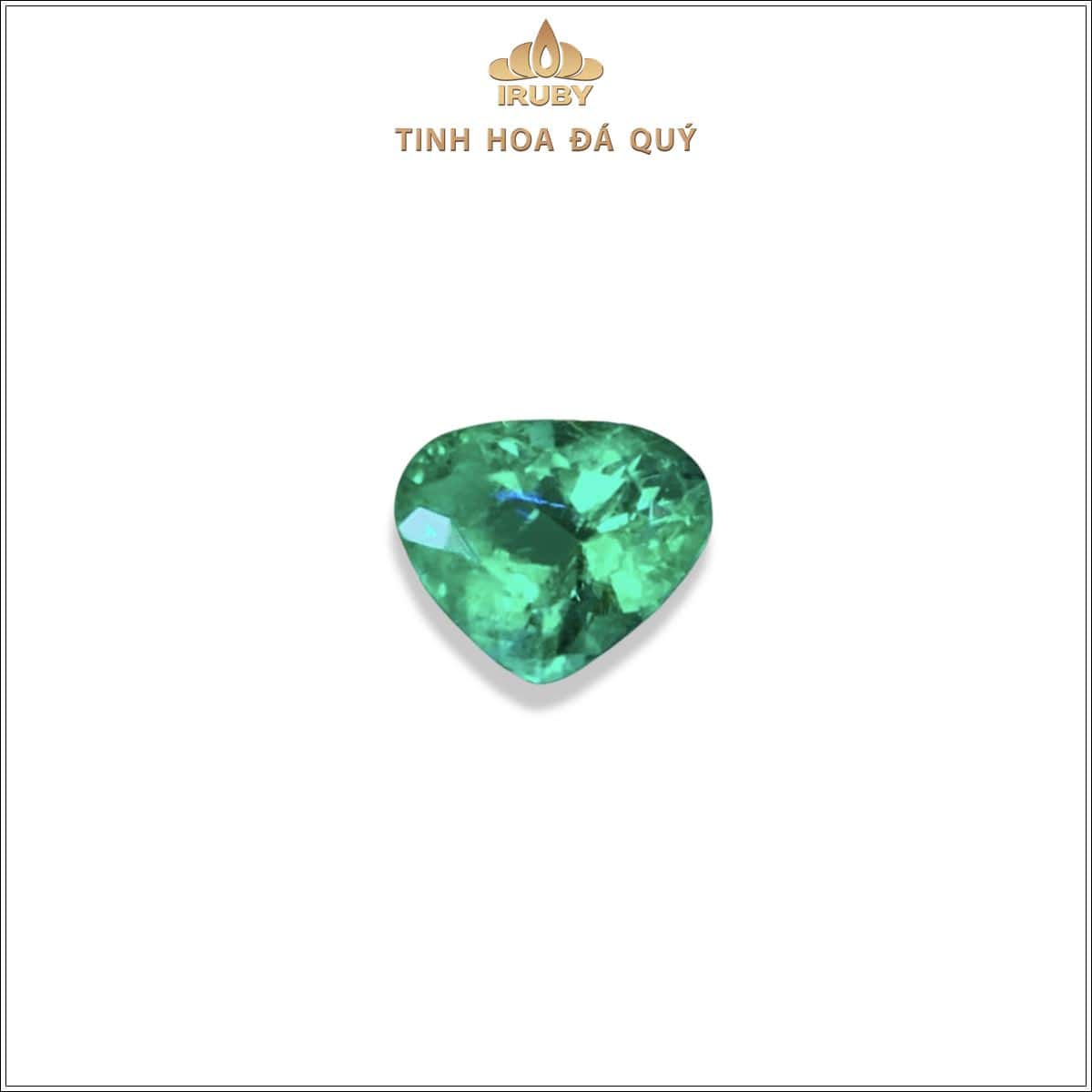 Đá Emerald Colombia xanh vivid tự nhiên 1,64ct - IREM 2504164