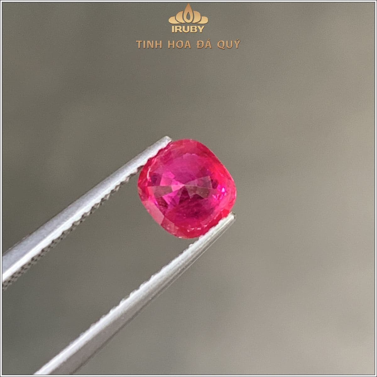 Đá Ruby facet Lục Yên tự nhiên 100% 1,11ct - IRRF 2504111