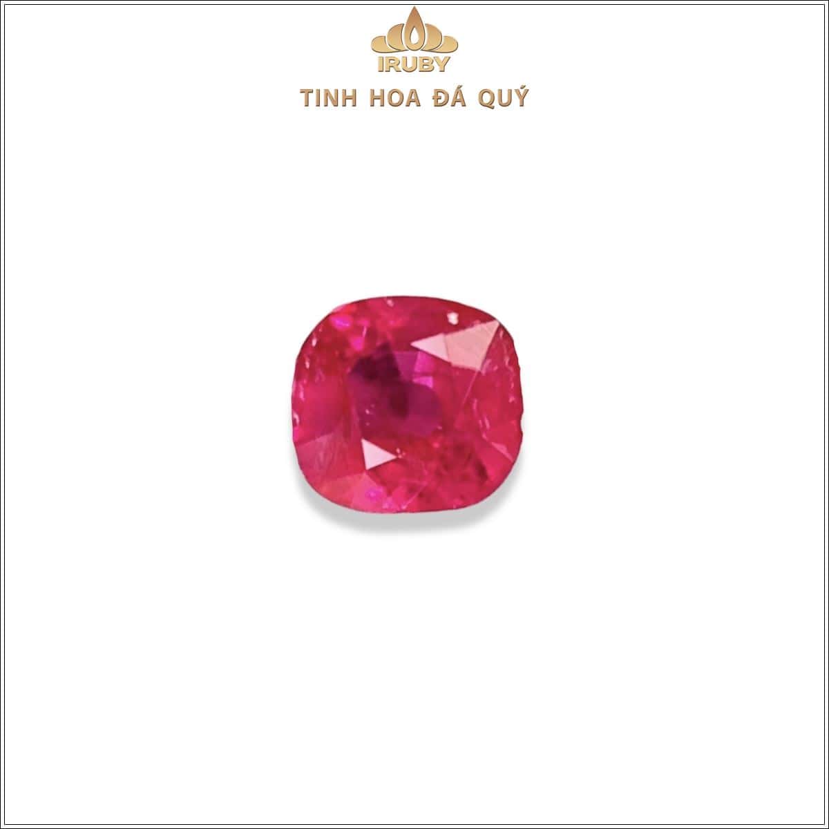 Đá Ruby facet Lục Yên tự nhiên 100% 1,11ct - IRRF 2504111