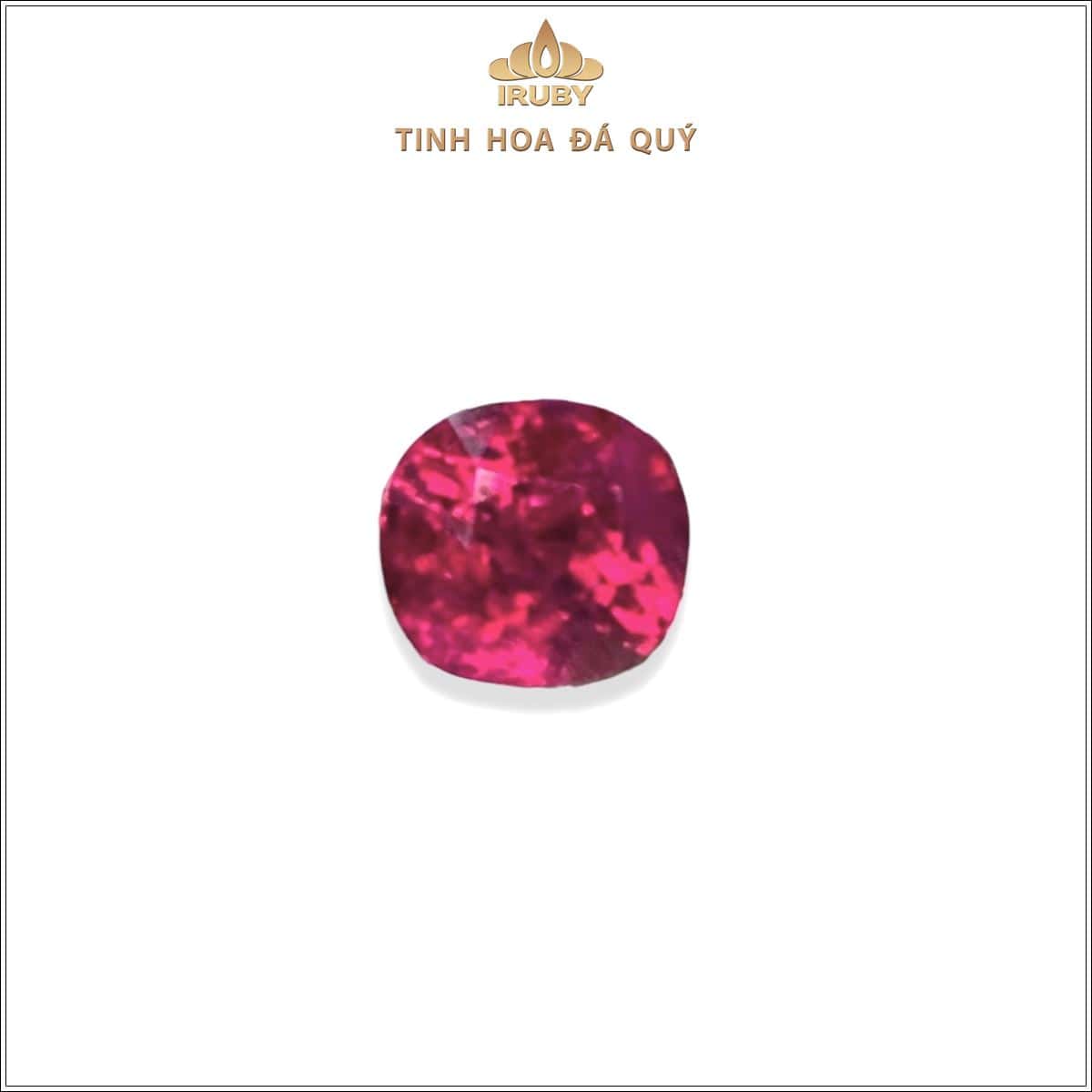 Đá Ruby facet Lục Yên tự nhiên 100% 1,51ct - IRRF 2504151