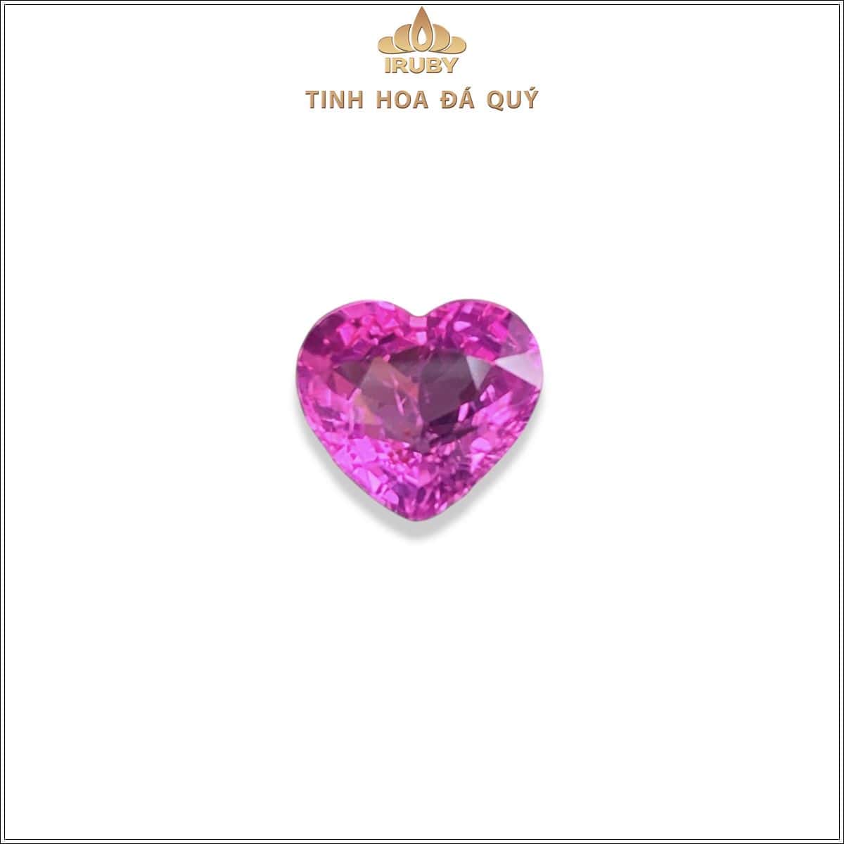 Đá Sapphire hồng trái tim tự nhiên 100% 3,07ct - IRPS 2504307