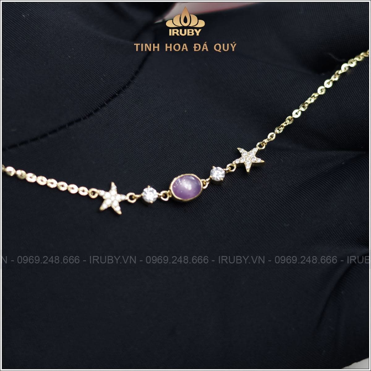 Lắc tay đá Ruby sao tự nhiên 100% - IRSR185 2312109