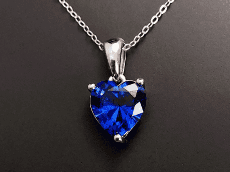 Mặt dây chuyền Sapphire xanh lục 5,25ct – IRSP 237525