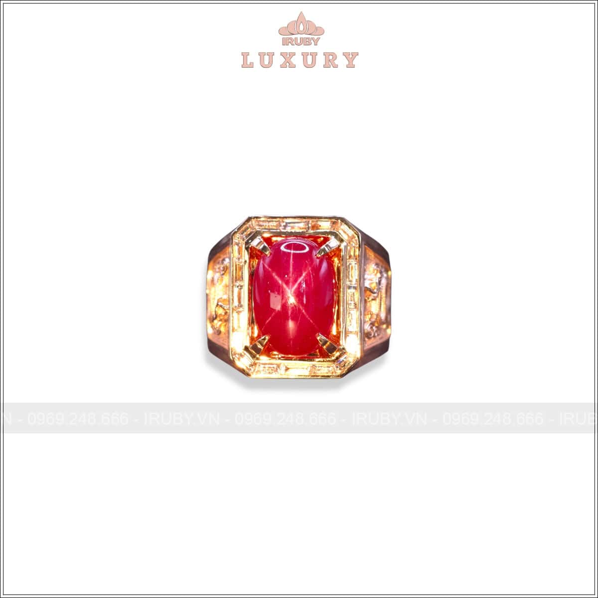Nhẫn nam Ruby sao 8,99ct mẫu chủ tịch – IRSR241 2407899