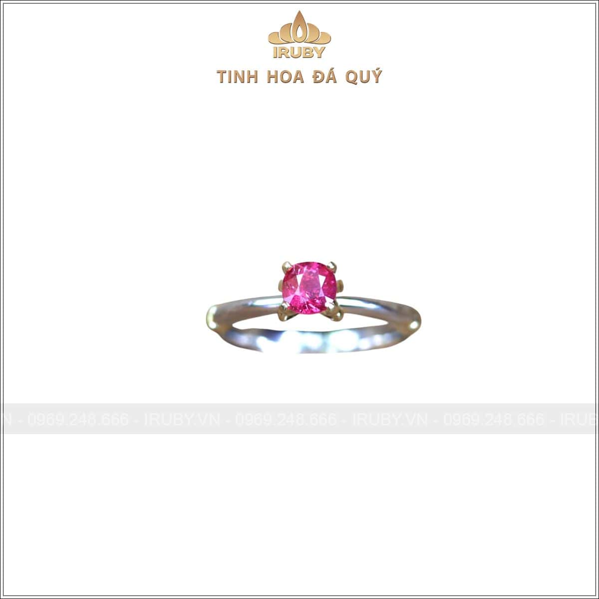 Nhẫn nữ Ruby facet Lục Yên 0,607ct – IRRF281 2401060