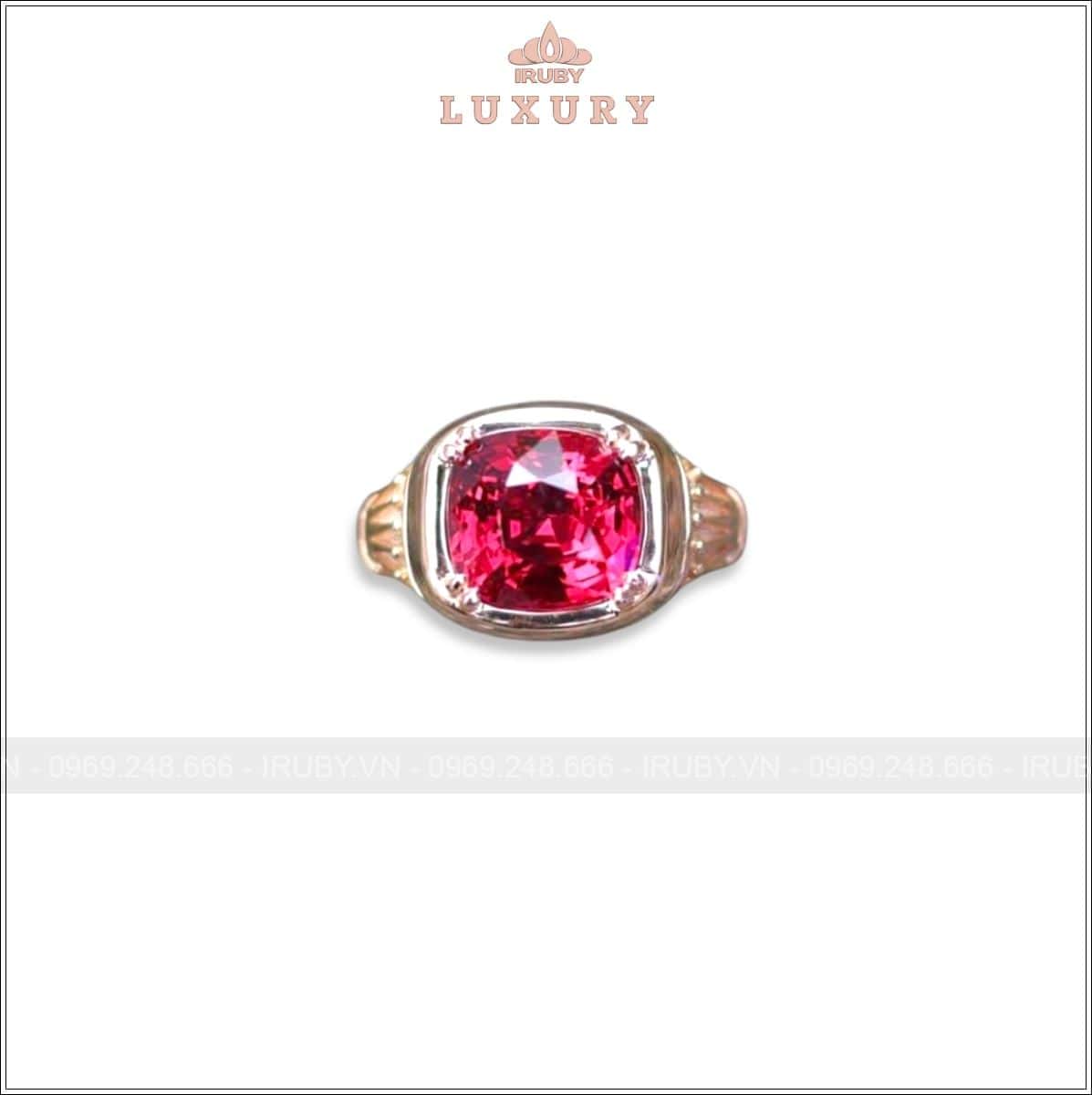 Nhẫn nam Spinel đỏ 4,55ct thiết kế theo yêu cầu - IRSI225 2503455