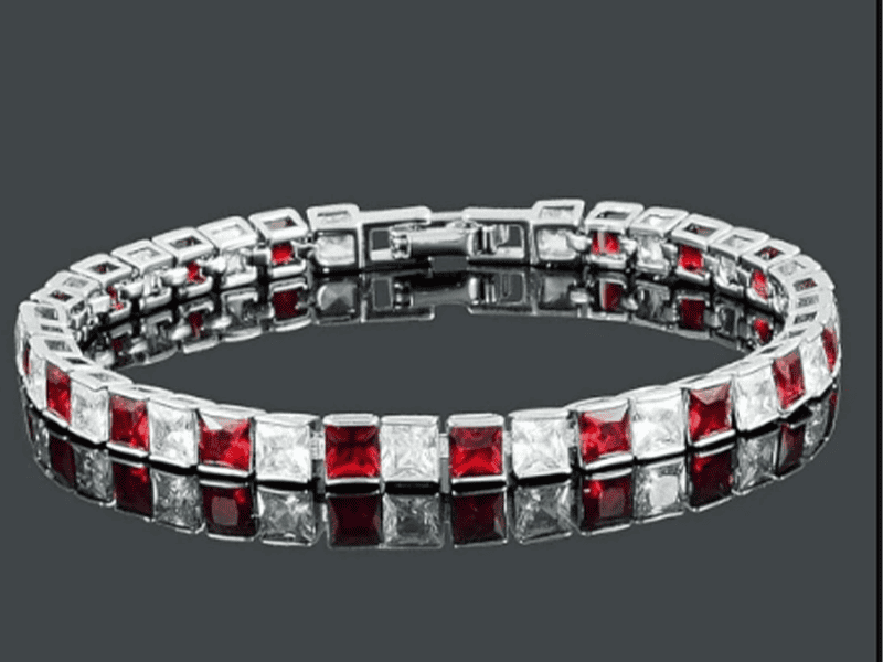 Những viên Ruby kích thước đồng nhất tạo nên vẻ đẹp nhất quán