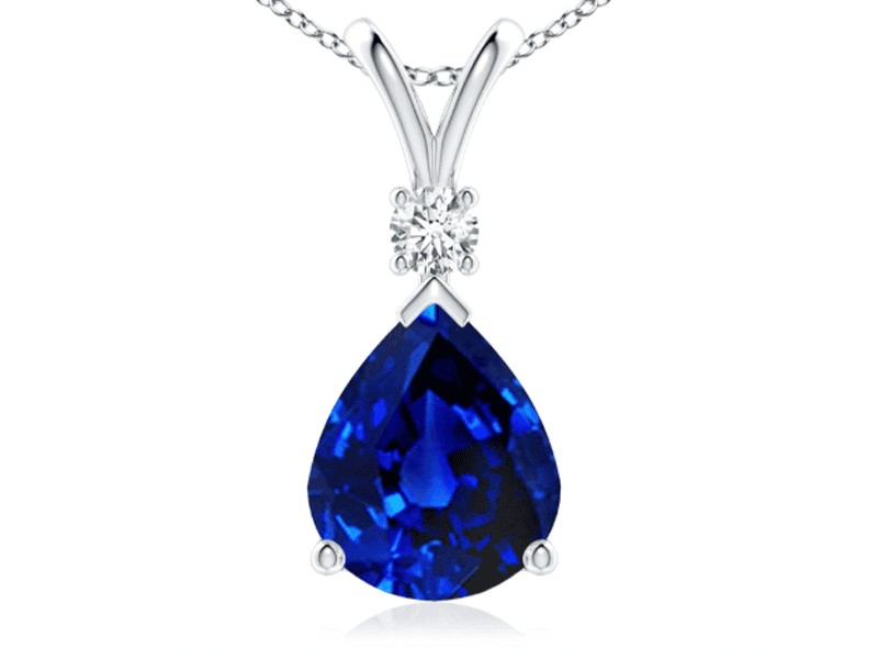 Mặt dây chuyền Sapphire xanh lục 5,25ct – IRSP 237525
