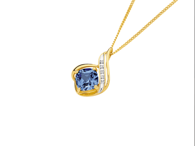 Mặt dây chuyền Sapphire xanh lục 5,25ct – IRSP 237525