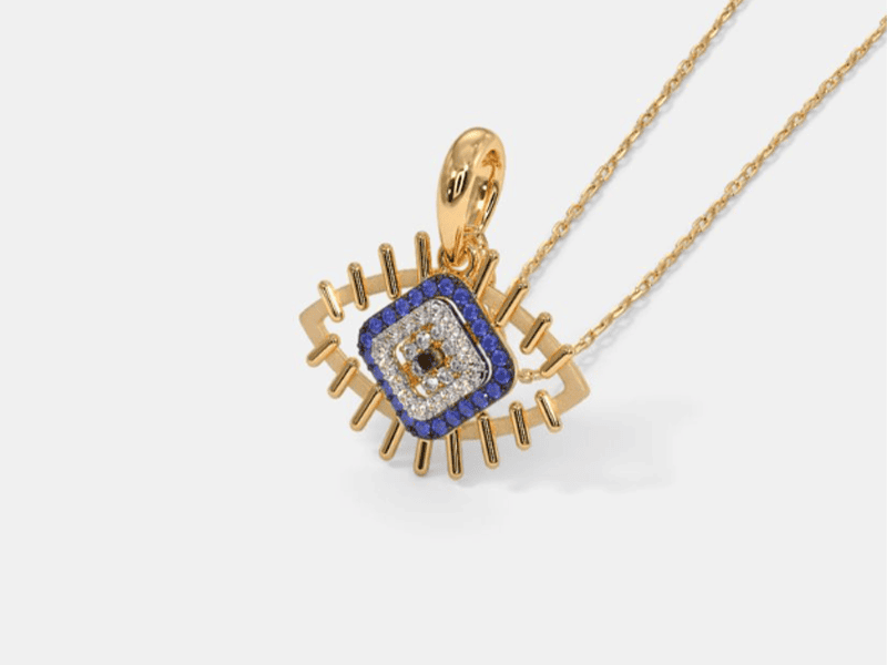 Mặt dây chuyền Sapphire xanh lục 5,25ct – IRSP 237525