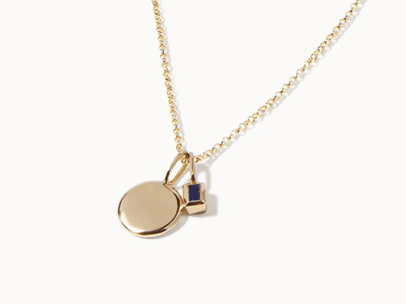 Mặt dây chuyền Sapphire xanh lục 5,25ct – IRSP 237525