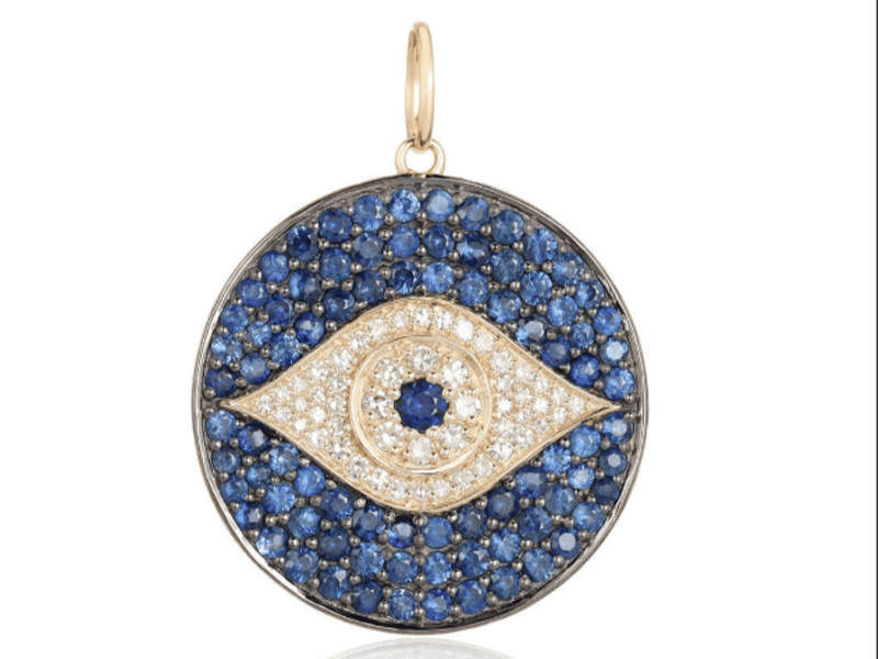 Mặt dây chuyền Sapphire xanh lục 5,25ct – IRSP 237525