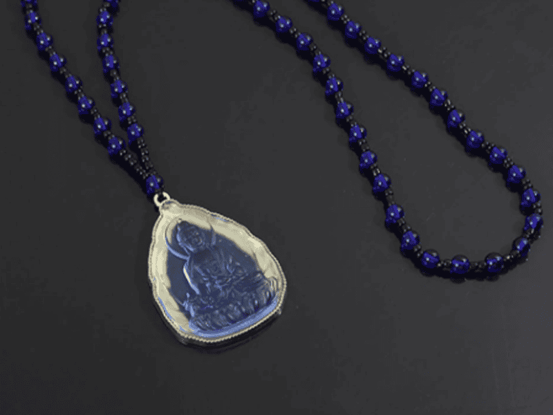 Mặt dây chuyền Sapphire xanh lục 5,25ct – IRSP 237525