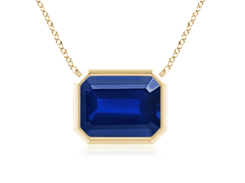 Mặt dây chuyền Sapphire xanh lục 5,25ct – IRSP 237525
