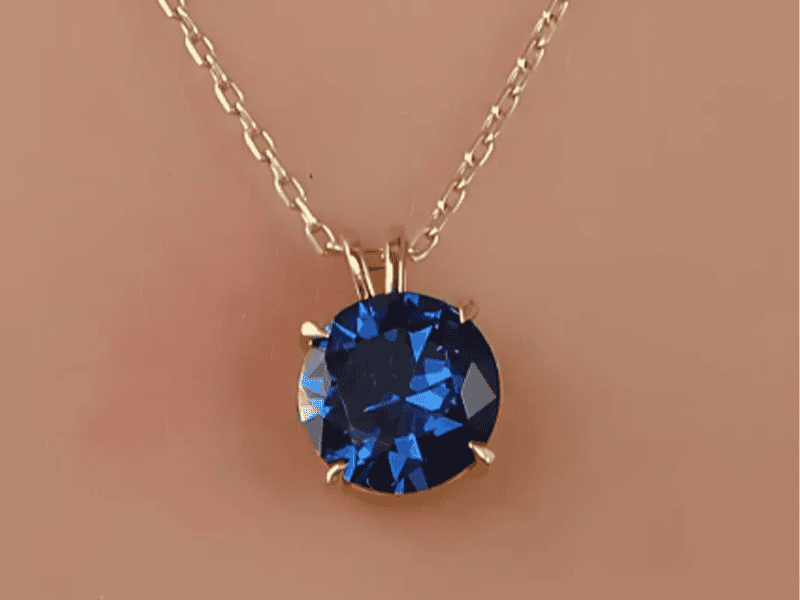 Mặt dây chuyền Sapphire xanh lục 5,25ct – IRSP 237525