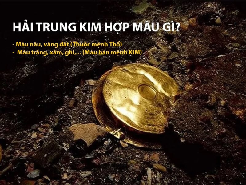 hai trung kim hop voi cac mau trang,vang, xam, nau va ky voi mau do, hong, cam, tim, xanh la cay