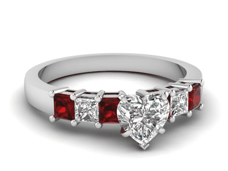 Chọn nhẫn cưới đá Ruby cần để ý đến các tiêu chí đánh giá đá quý