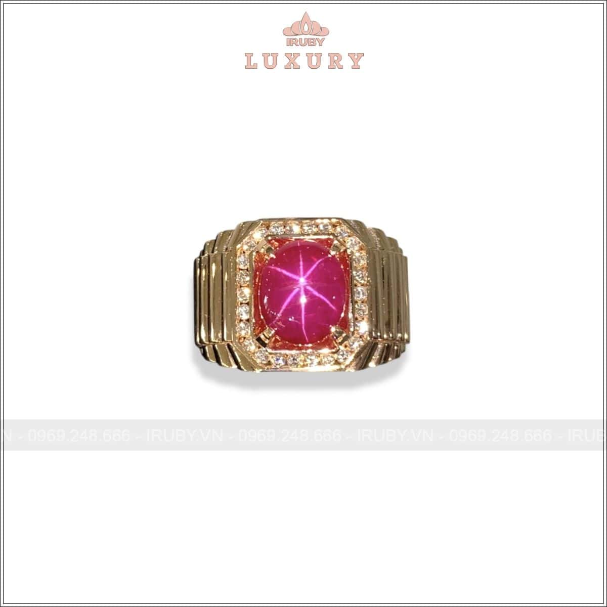 Nhẫn nam Ruby sao phong cách Rolex 4,03ct – IRSR 2504403