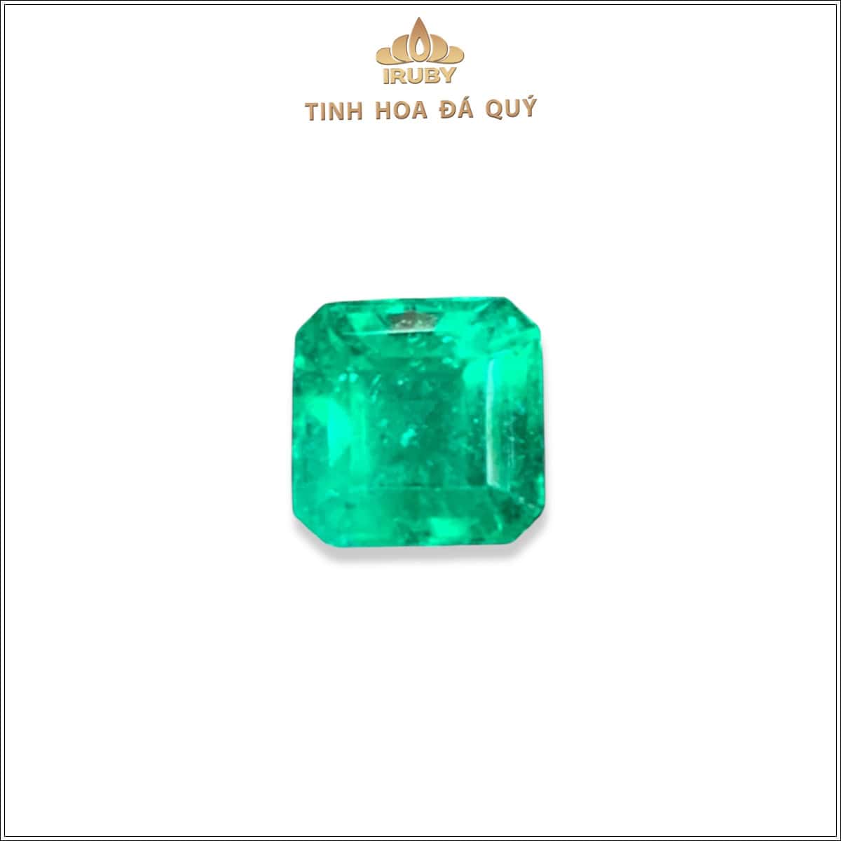 Đá Emerald Colombia xanh vivid tự nhiên 100% 1,13ct - IREM 2503113