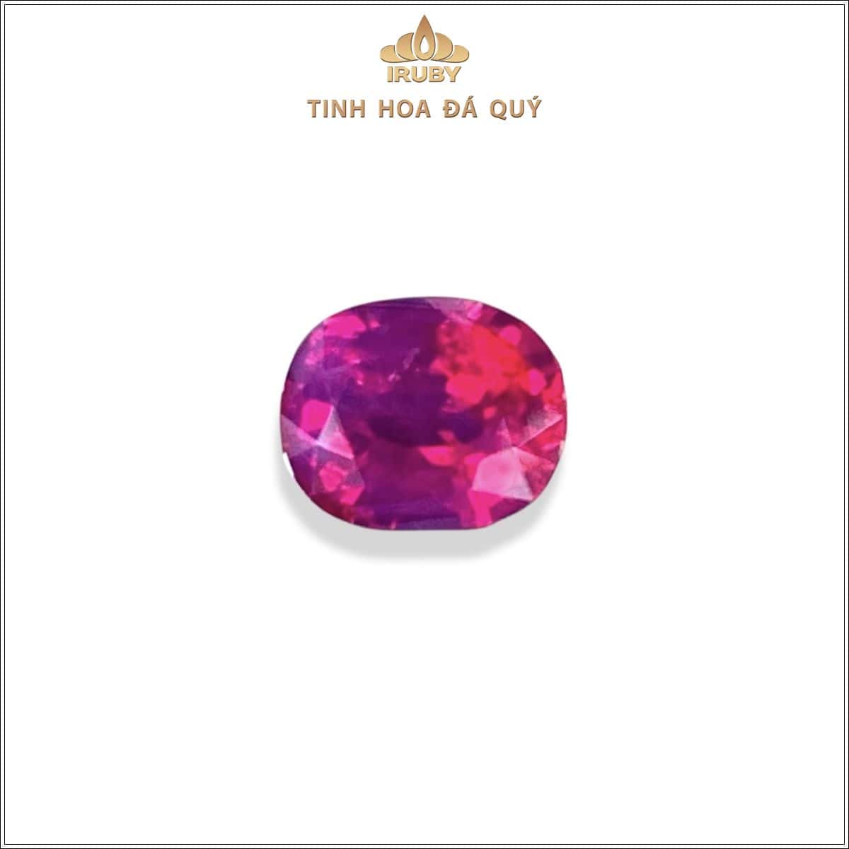 Đá Ruby facet đồng đỏ Lục Yên tự nhiên 100% 1,05ct - IRRF 2505105