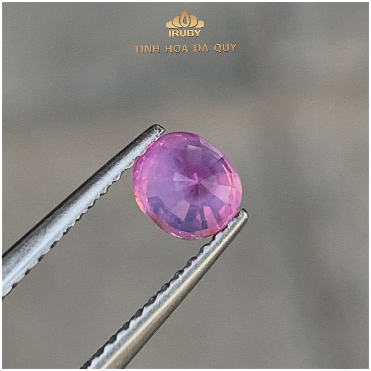 Đá Sapphire cháo đồng Lục Yên tự nhiên 100% 0,74ct - IRPS 2504074 Đá Sapphire cháo đồng Lục Yên tự nhiên 100% 0,74ct - IRPS 2504074