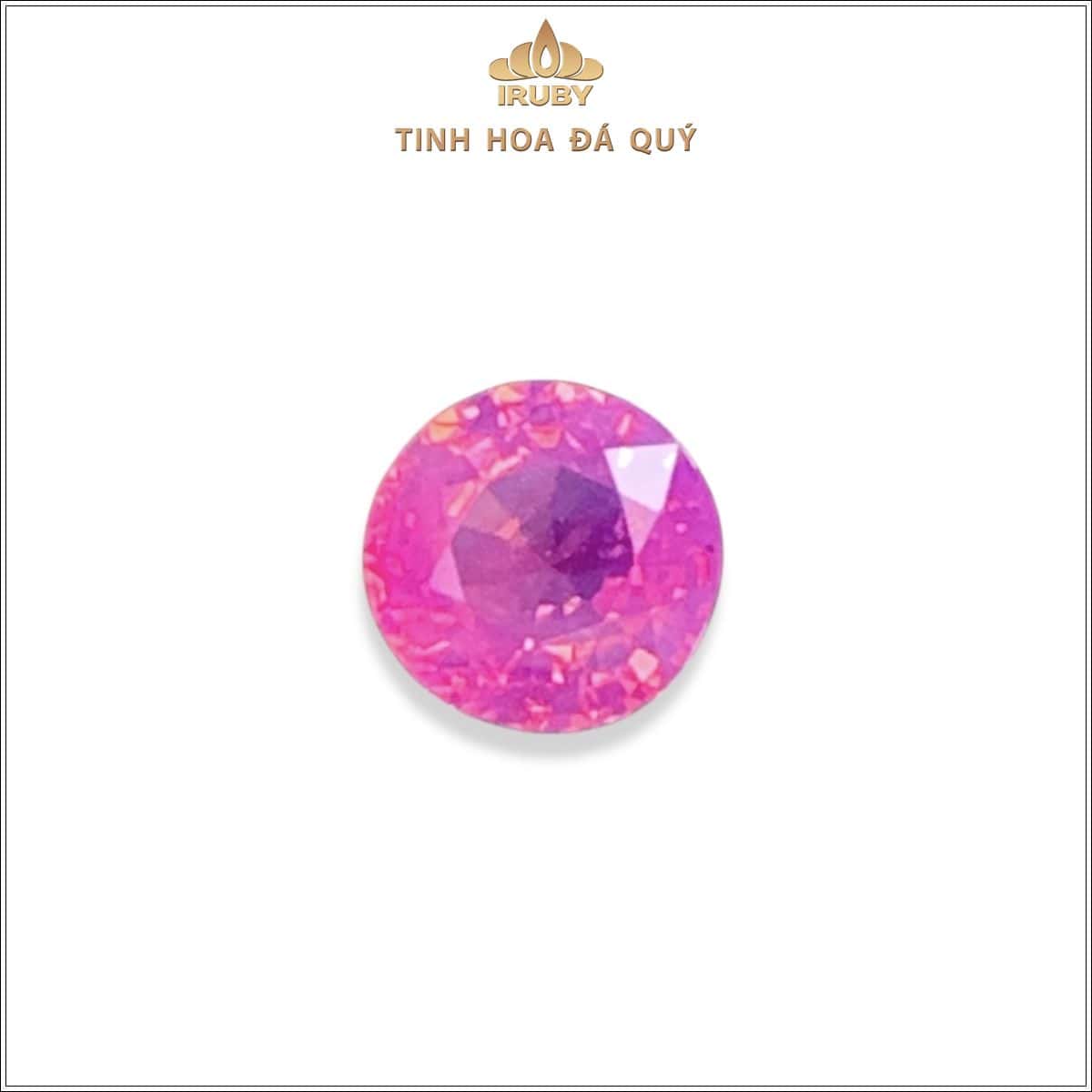 Đá Sapphire cháo đồng hồng Lục Yên tự nhiên 100% 0,78ct - IRPS 2505078