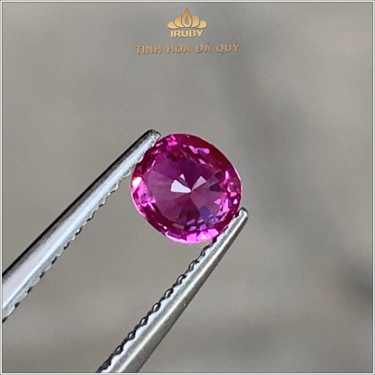 Đá Sapphire hồng Lục Yên tự nhiên 100% 0,54ct – IRPS2504054 Đá Sapphire hồng Lục Yên tự nhiên 100% 0,54ct – IRPS2504054