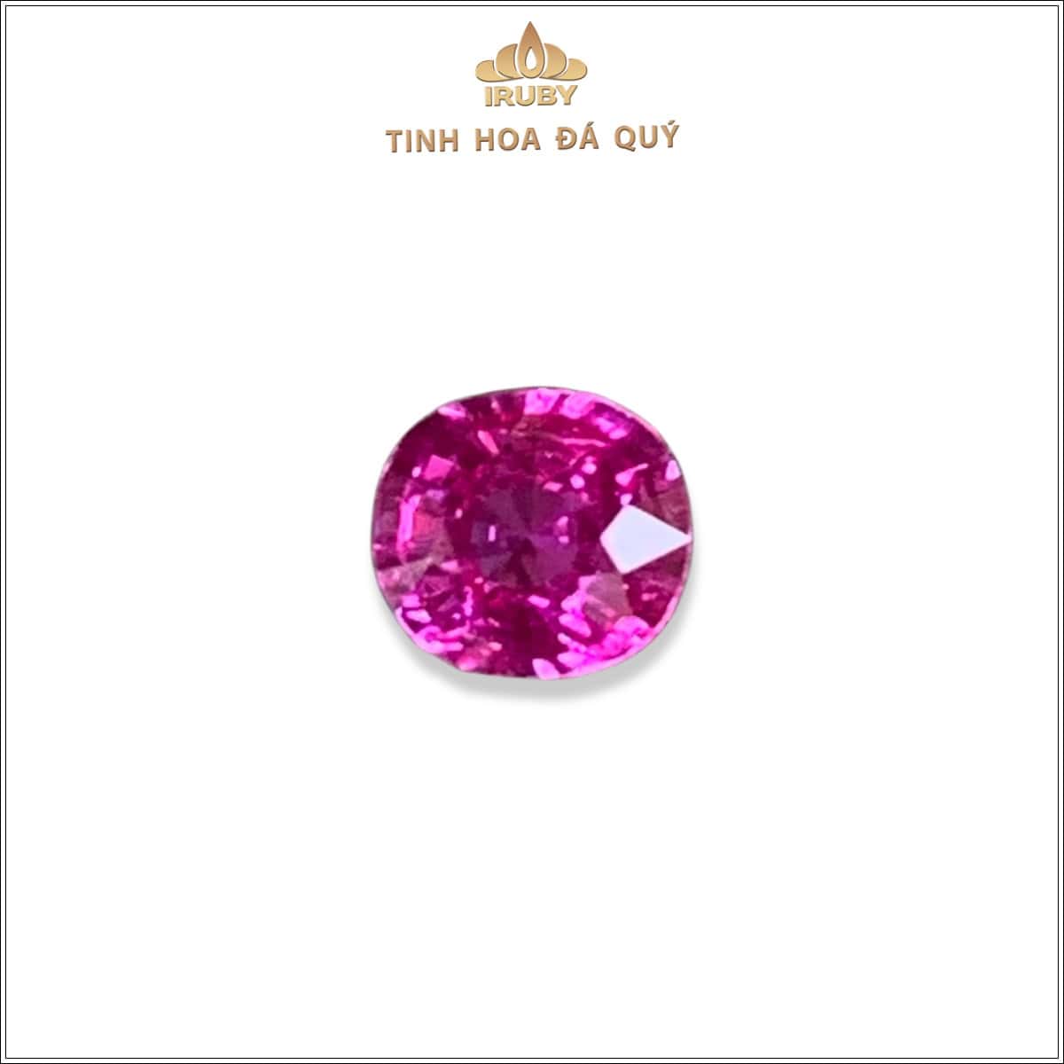 Đá Sapphire hồng Lục Yên tự nhiên 100% 0,54ct – IRPS 2504054