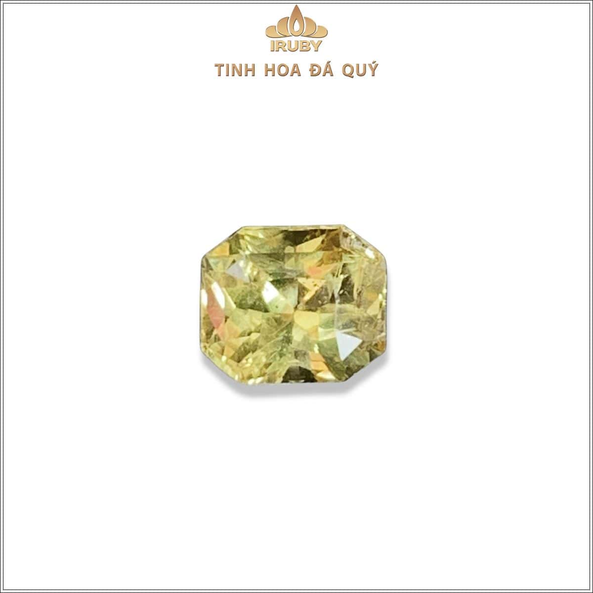Đá Sapphire vàng SriLanka tự nhiên 100% 1,54ct - IRYS 2505154