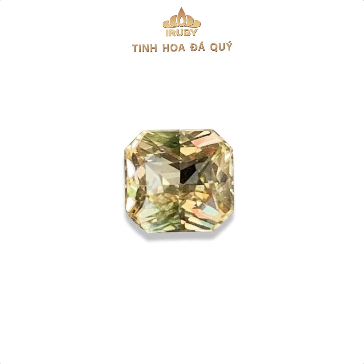 Đá Sapphire vàng SriLanka tự nhiên 100% 1,56ct - IRYS 2505156