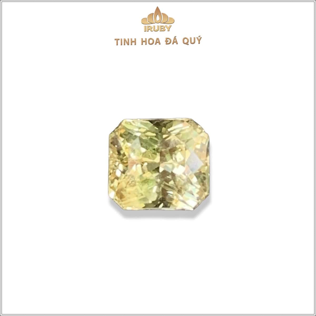 Đá Sapphire vàng SriLanka tự nhiên 100% 1,65ct - IRYS 25051650