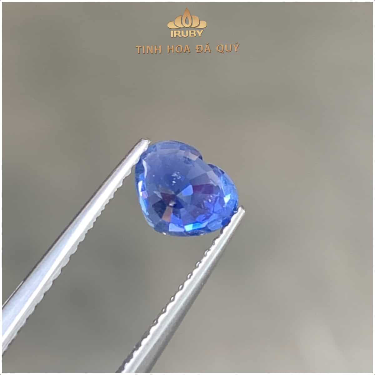 Đá Sapphire xanh lam tự nhiên 100% 1,14ct – IRBS 2504114 Đá Sapphire xanh lam tự nhiên 100% 1,14ct – IRBS 2504114