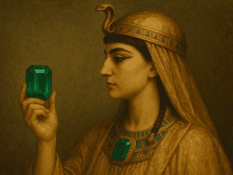 Đá Emerald được tôn vinh trong rất nhiều nền văn hóa cổ đại.