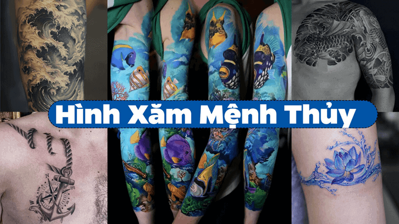 Mot hinh xam tuong hop co the mang lai nguon nang luong tich cuc cho nguoi menh Thuy