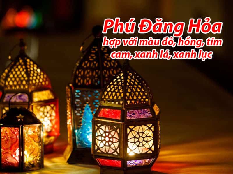 phu dang hoa tuong sinh voi mau menh hoa, moc va khac voi mau menh thuy, tho