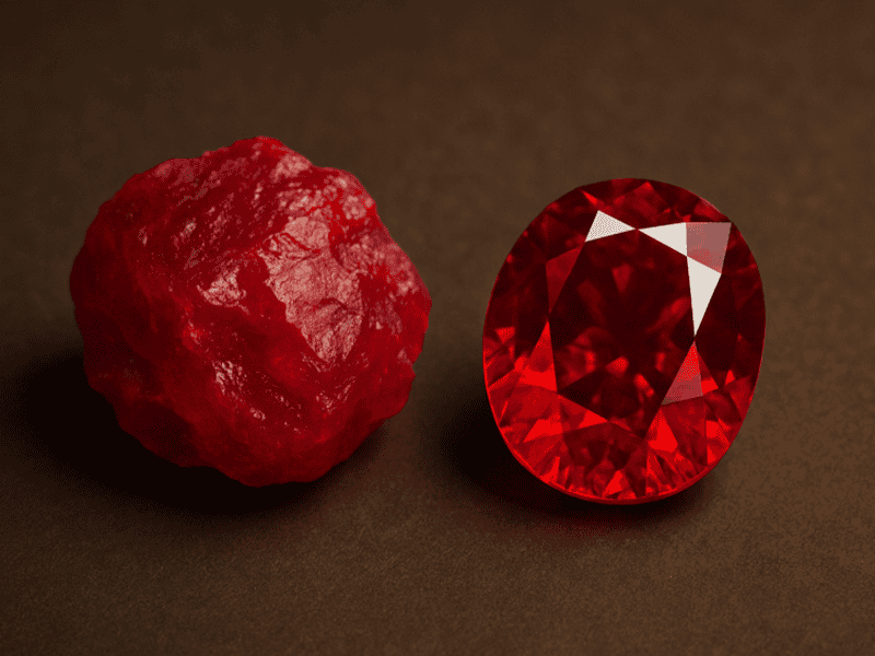 Đá Ruby ở mỗi khu vực phân bố sẽ sở hữu gam màu khác nhau