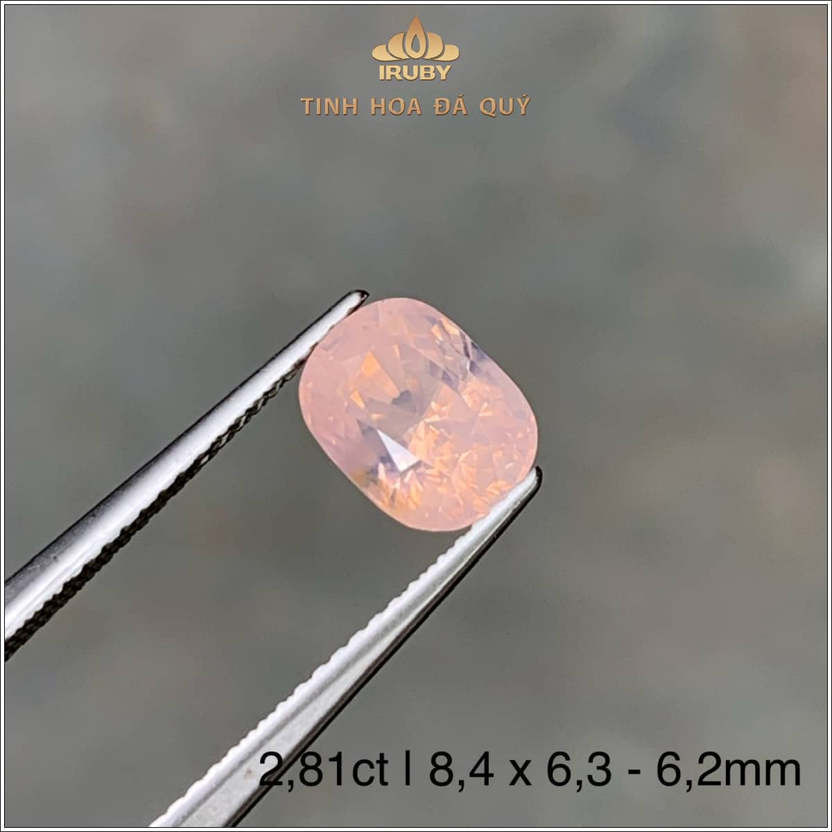 Đá Sapphire đa sắc Lục Yên tự nhiên 100% 2,81ct - IRPSKG 25638281