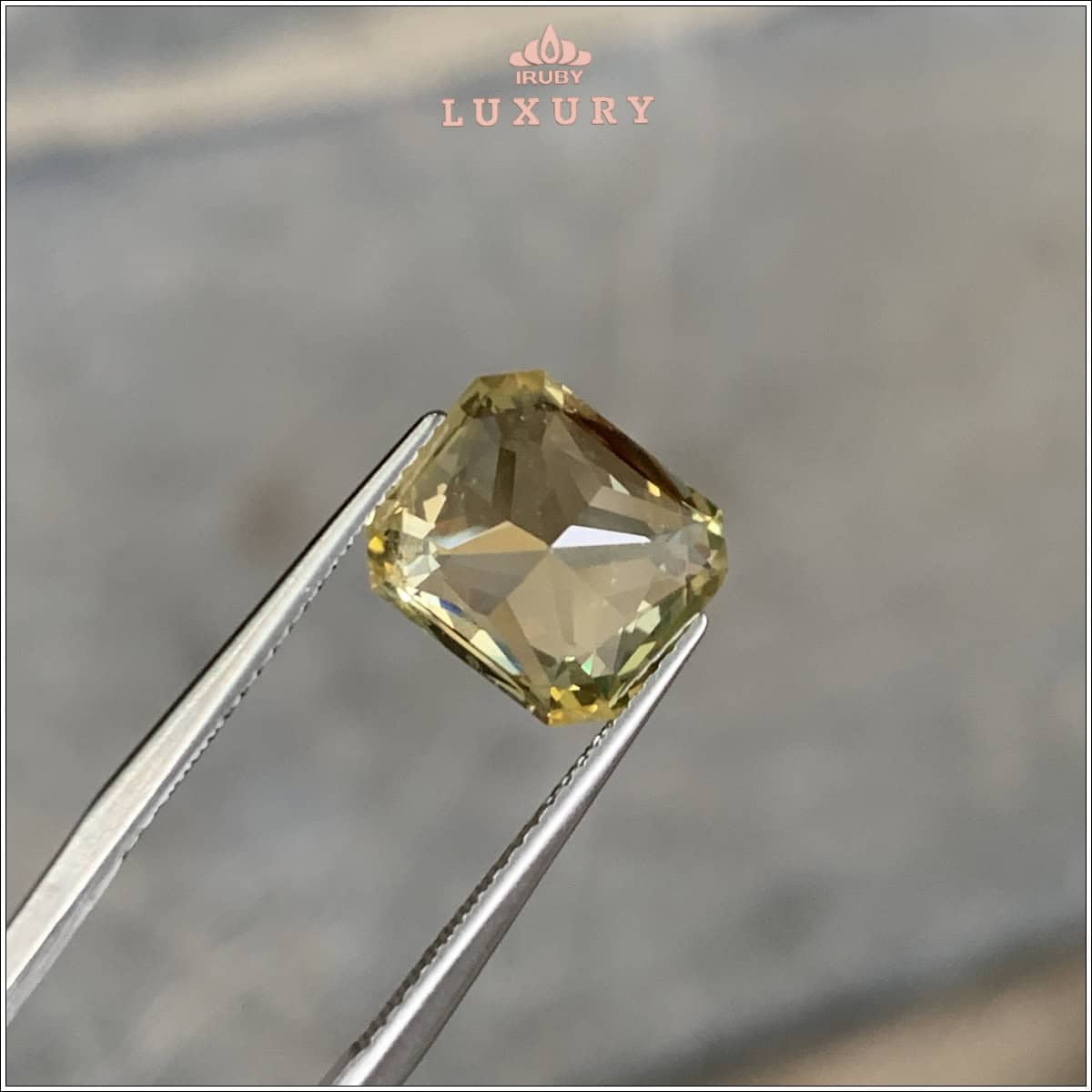 Đá Sapphire vàng SriLanka tự nhiên 100% 5,20ct - IRYS 25679520
