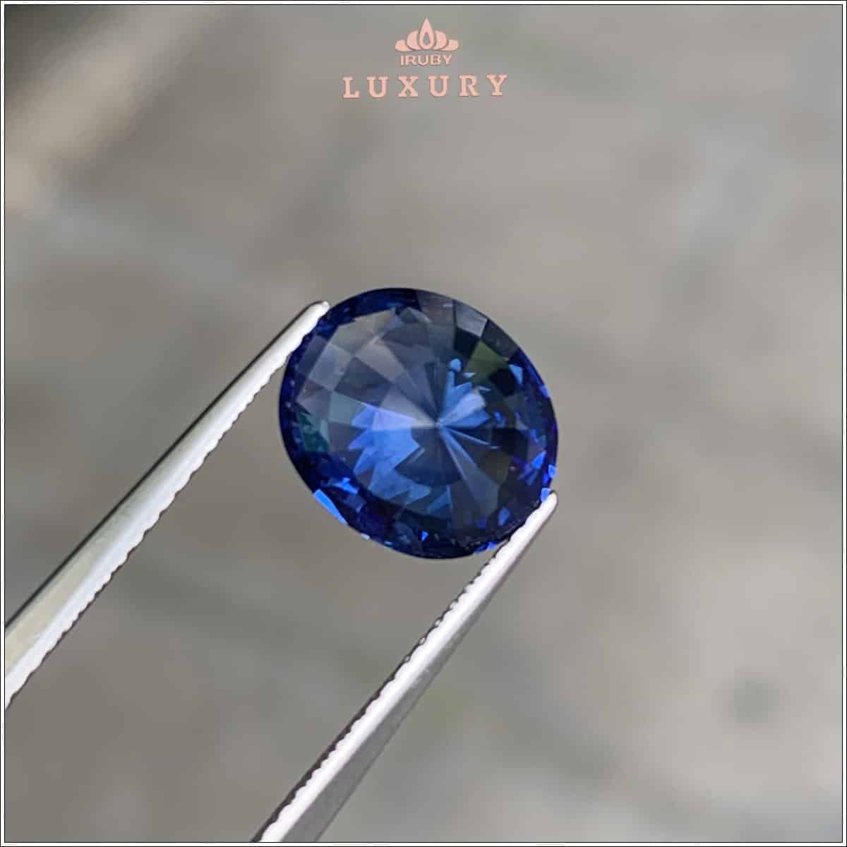 Đá Sapphire xanh lam cornflower Srilanka tự nhiên 4,03ct - IRBS168 25678403