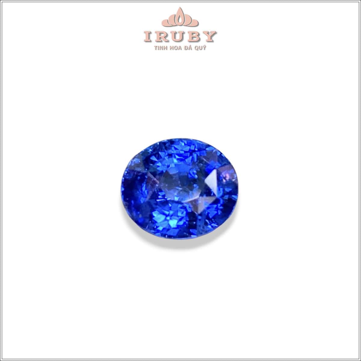 Đá Sapphire xanh lam hoàng gia Srilanka tự nhiên 4,06ct - IRBS115 25678406