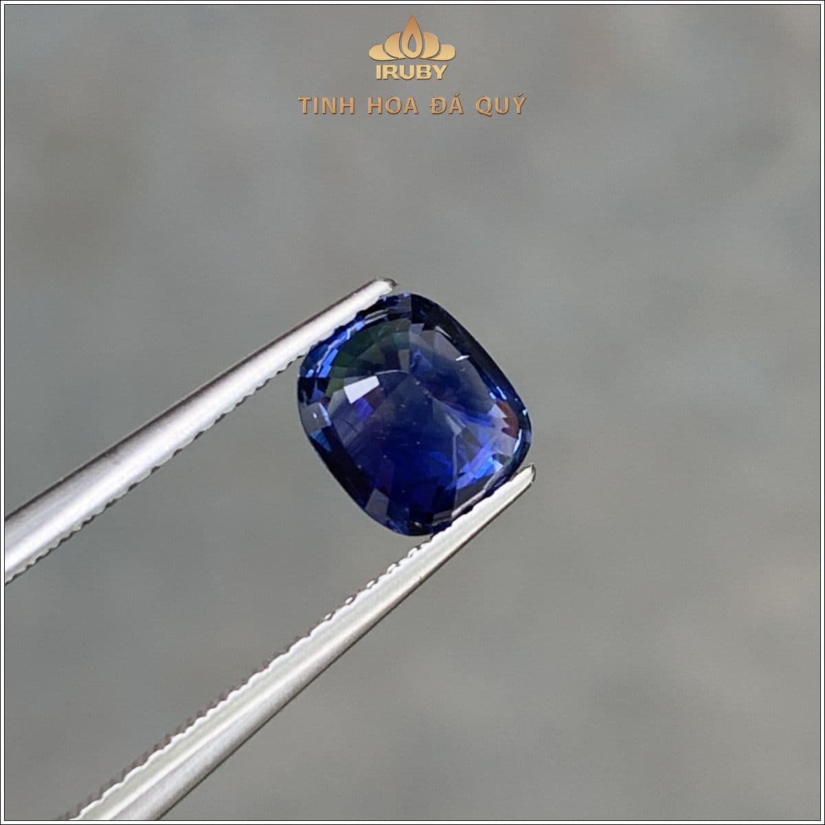 Đá Sapphire xanh lam hoàng gia tự nhiên 2,06ct - IRBS 25620206