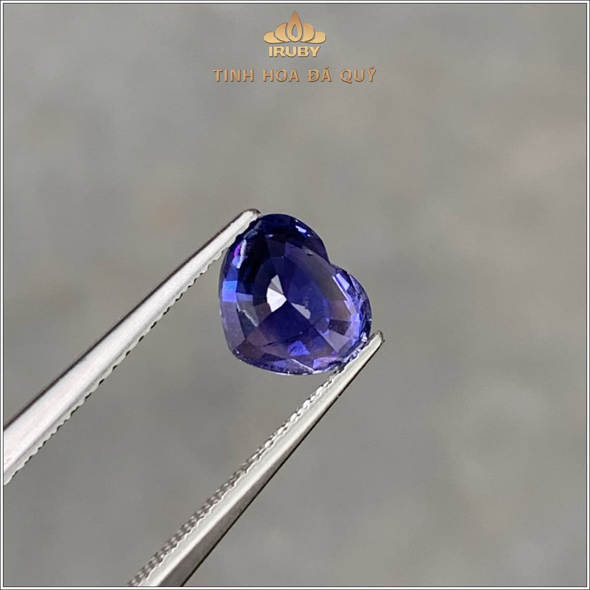 Đá Sapphire xanh lam trái tim tự nhiên 100% 2,04ct - IRBSKG 25632204