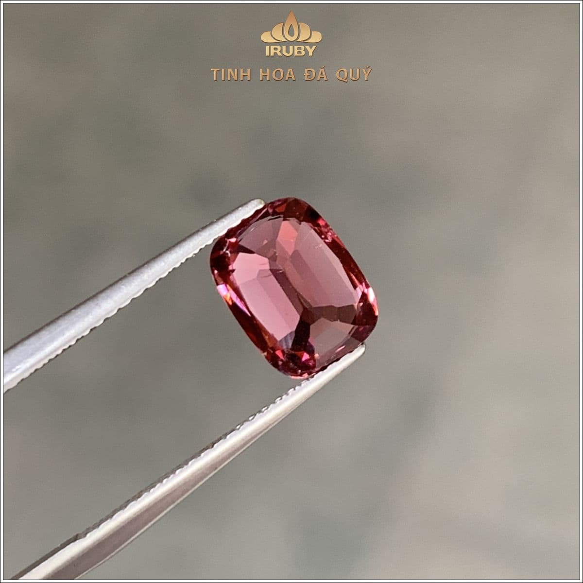 Đá Spinel đỏ Lục Yên tự nhiên 100% 2,85ct - IRSI 2504285
