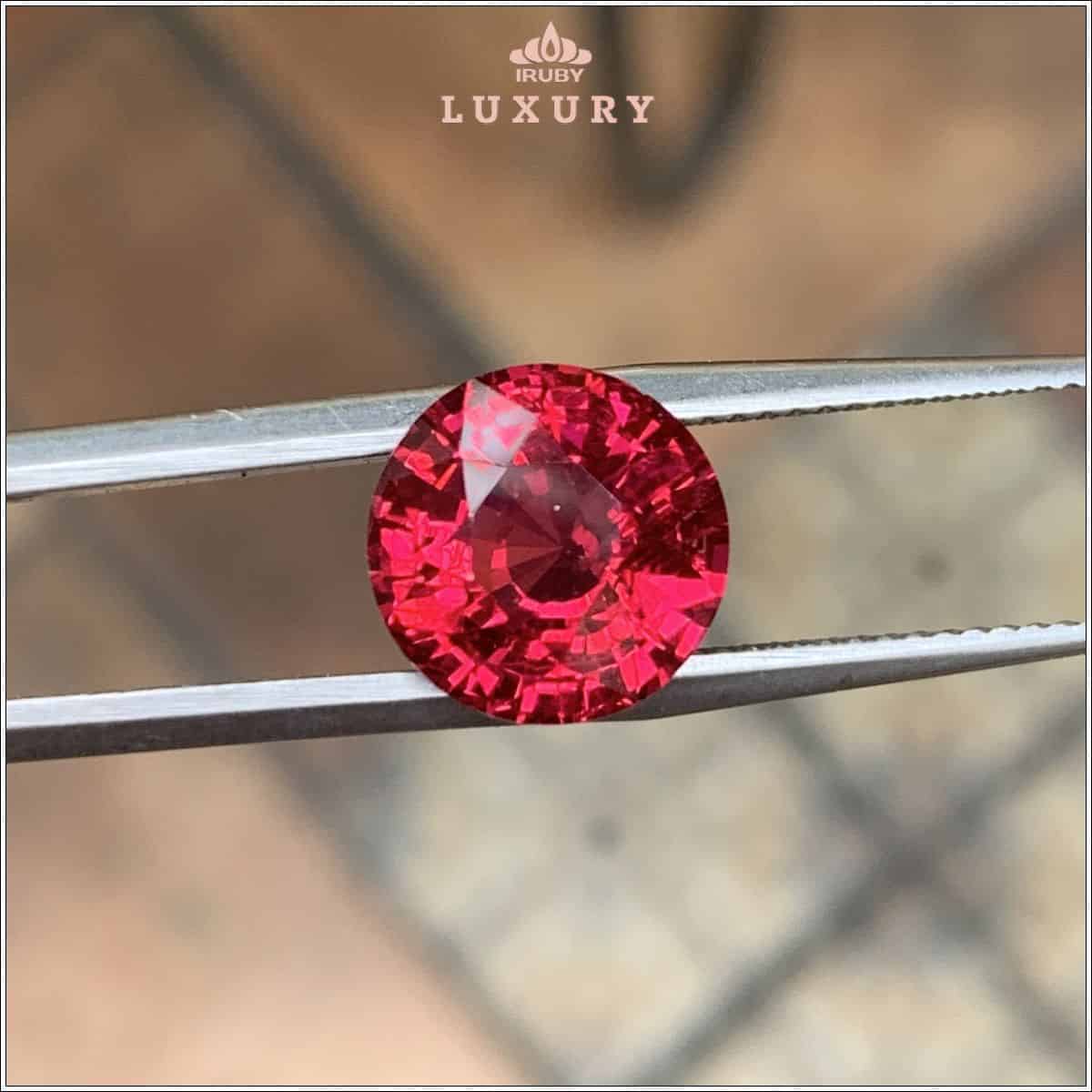 Đá Spinel đỏ Lục Yên tự nhiên 100% 4,33ct - IRSI 2504433
