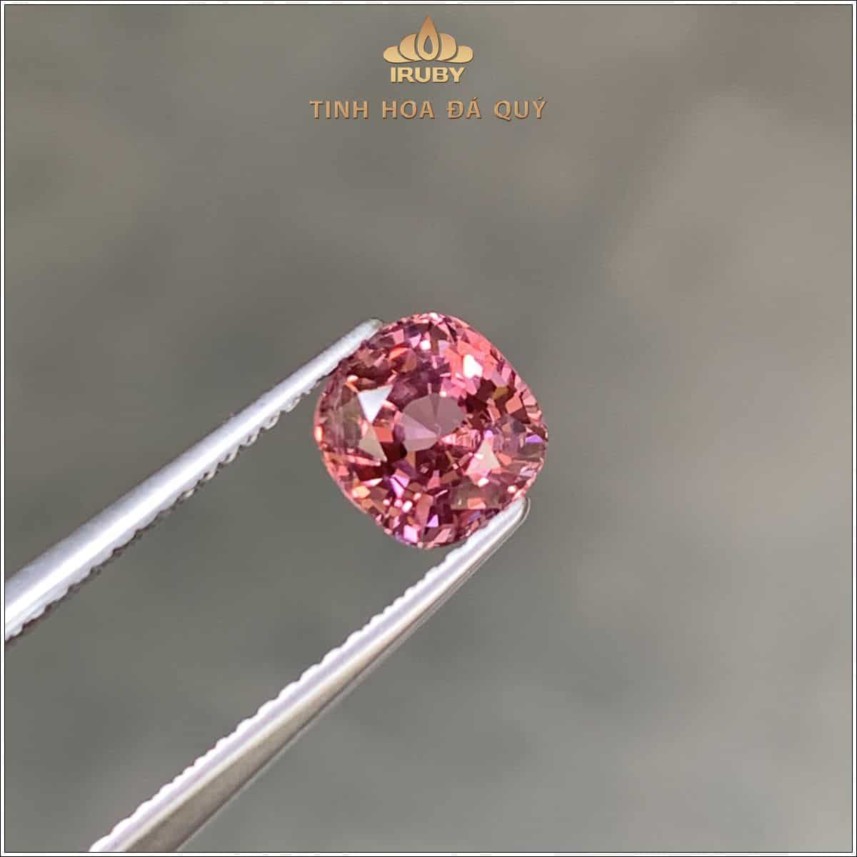 Đá Spinel hồng Lục Yên tự nhiên 100% 1,66ct - IRSI 2505166