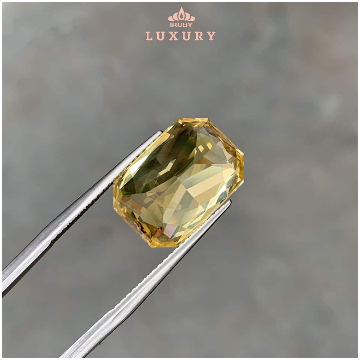 100% Natural SriLanka Golden Yellow Sapphire 13,7ct - IRYS 256199137