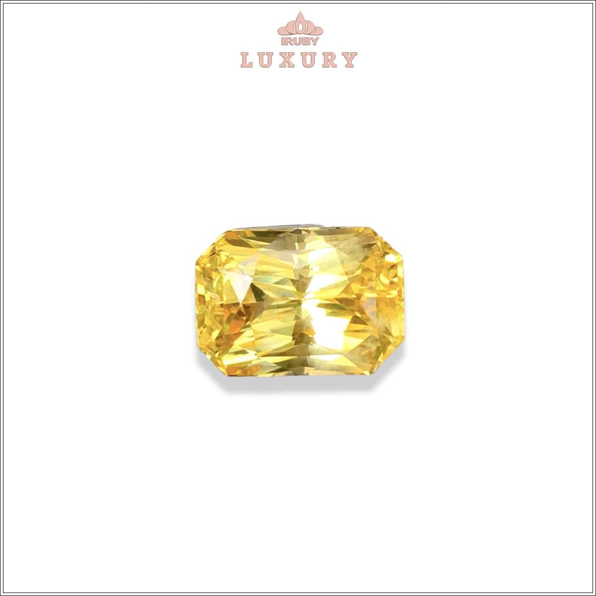 100% Natural Sri Lankan Golden Yellow Sapphire 13,7ct – IRYS 256199137