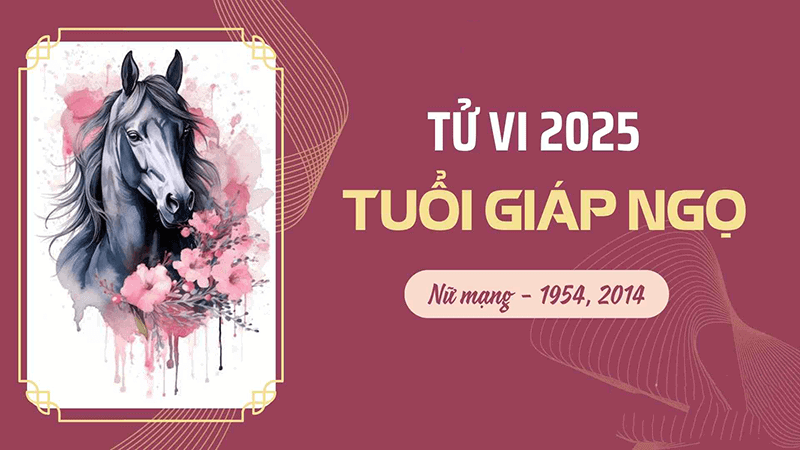 Nam 2025 doi voi nu Giap Ngo co moi quan he Hoa khac Kim nen se tao ra rat nhieu ap luc trong cuoc song