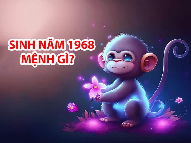 nguoi sinh nam 1968 thuoc menh dai trach tho (dat nen nha) trong ngu hanh