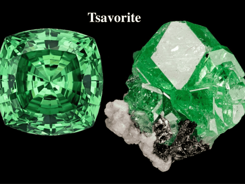 Tsavorite garnet viên đá sở hữu vẻ đẹp không kém Emerald